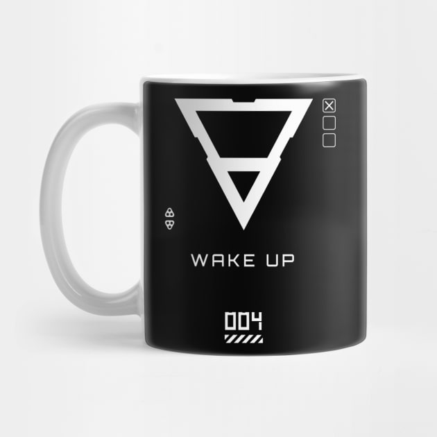 Techwear Vector Design - Wake Up by OreFather
